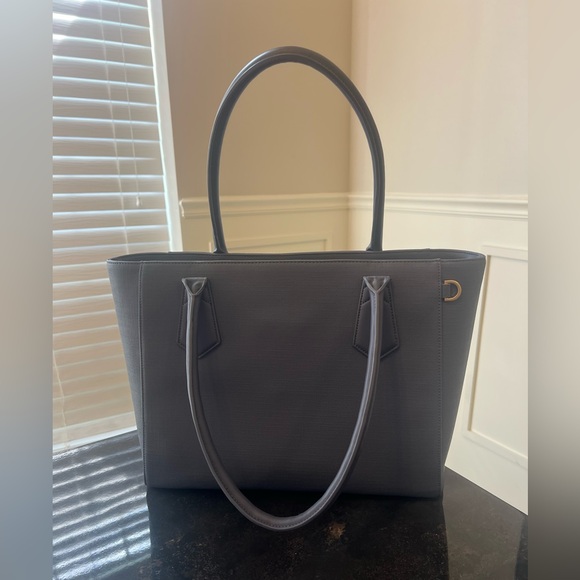 Dagne Dover Classic Tote in Blue - Gently Used includes dust bag - Picture 3 of 6